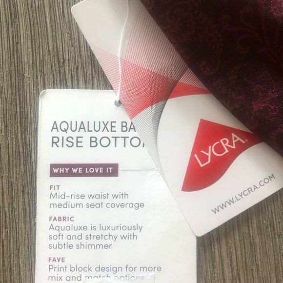 ATHLETA Batik Swim Bikini Bottom Small MEDIUM LARGE OR XL NEW - Picture 5 of 6